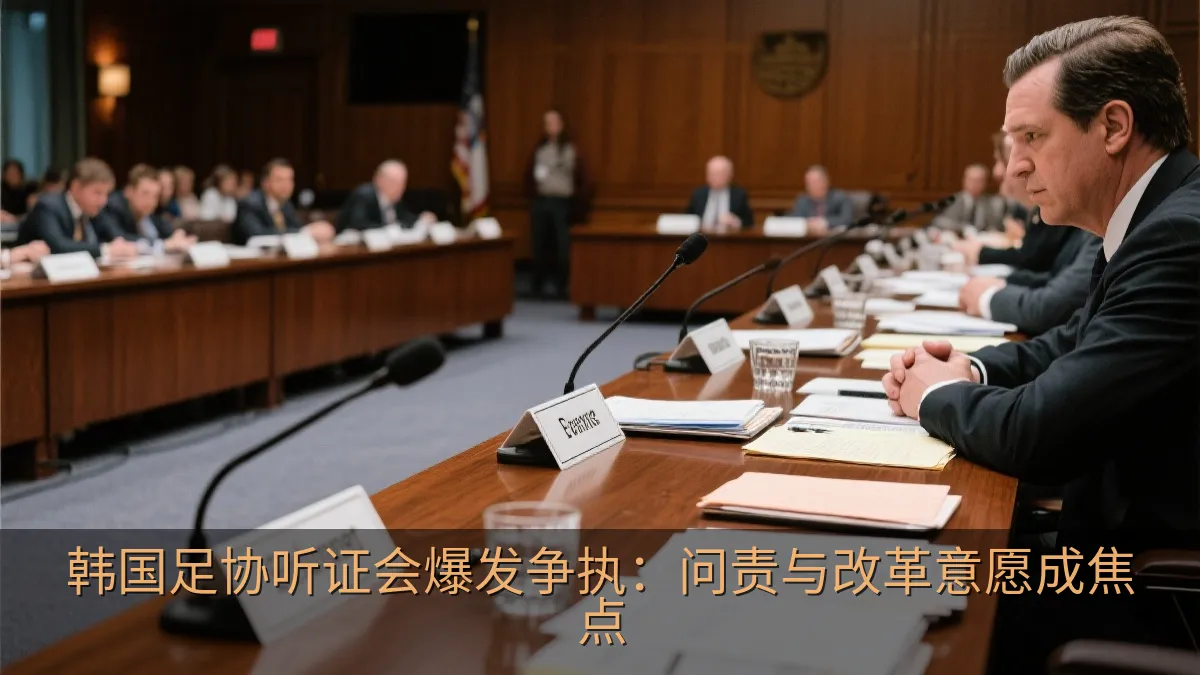 韩国足协听证会爆发争执：问责与改革意愿成焦点