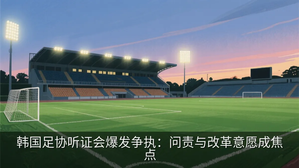 空旷足球场与看台