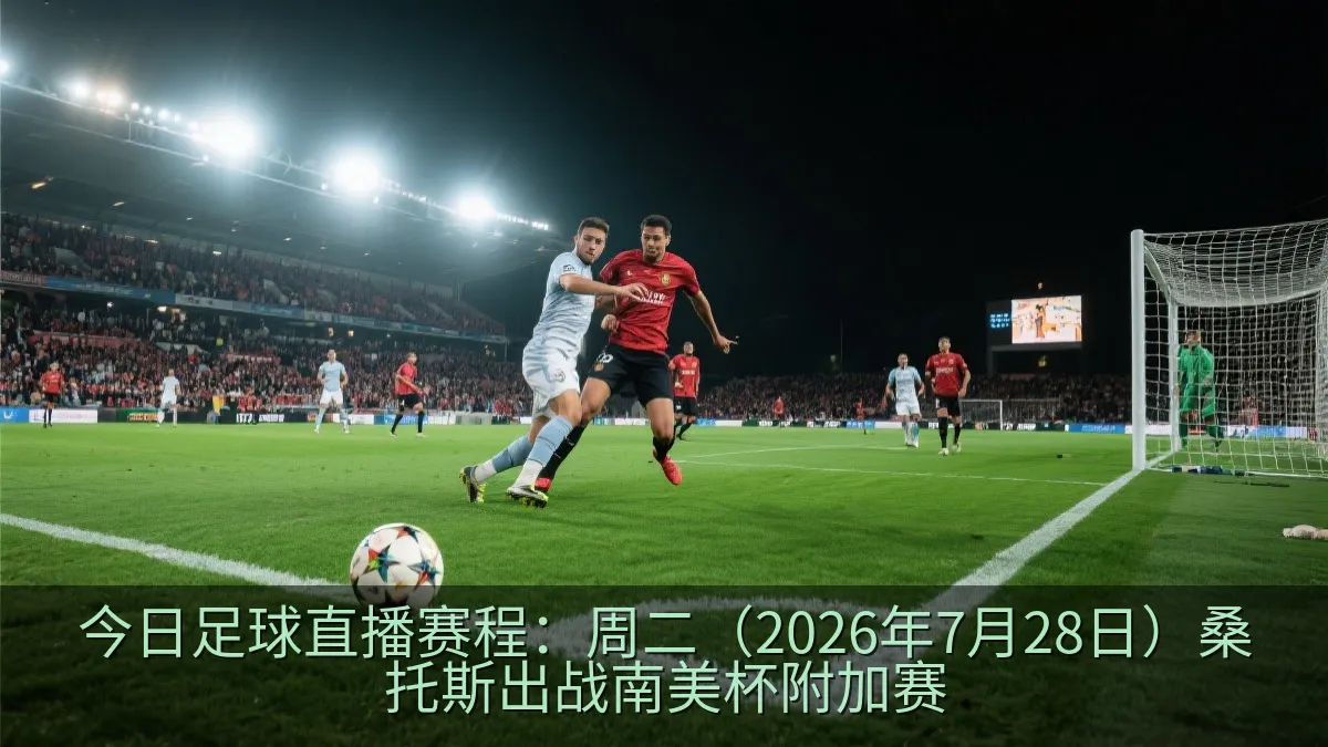 今日足球直播赛程：周二（2026年7月28日）桑托斯出战南美杯附加赛