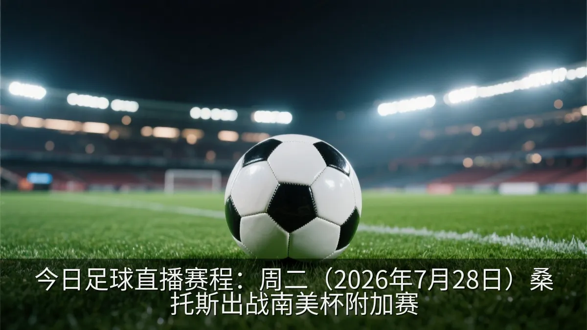 足球场上的比赛用球和草坪